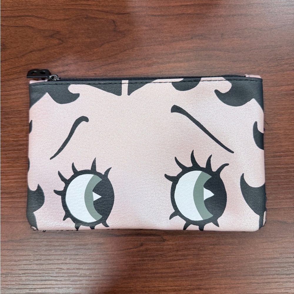 Betty Boop Blush and Black Cosmetic Pouch